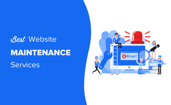 Why are website maintenance services crucial for a website?